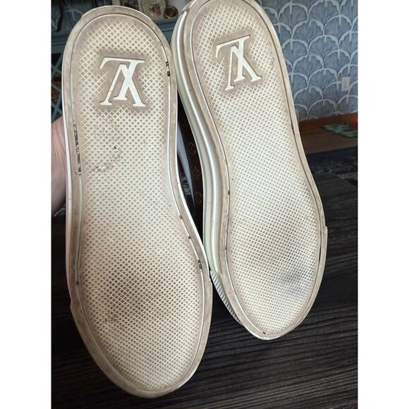 Louis Vuitton Monogram Stellar Open Back 20th Anniversary Sneakers Sz. 38 - Picture 3 of 9